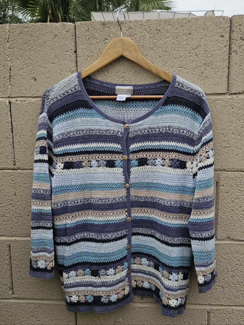 Cottage Core Coldwater Creek Knit Sweater